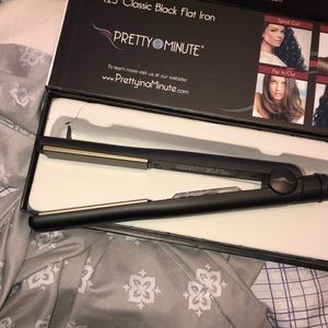 pretty in a minute flat iron